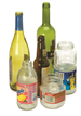 Glass bottles and jars
