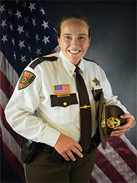 Portrait of Commander Halverson in uniform