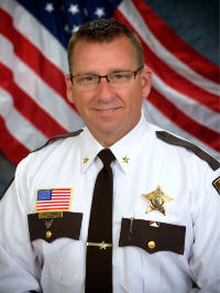Sheriff Dan Starry portrait in uniform