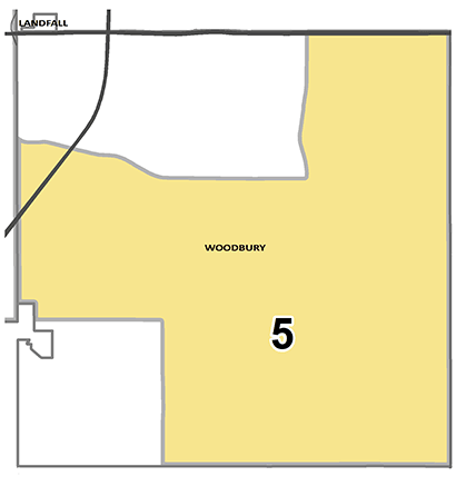 Map of Washington County District 5