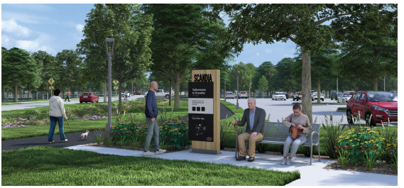 Scandia City Center Study Rendering